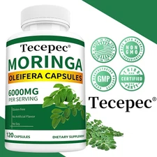 Moringa Supplements to Support Energy, Antioxidants, and Blood Sugar Balance
