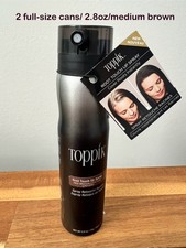 TOPPIK Root Touch-Up Sprays  Medium Brown  2.8 oz Covers Roots Instantly