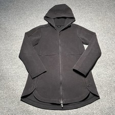 Lululemon Hoodie Womens 6 Black Full Zip Going Places Hooded Jacket Long