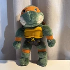Teenage Mutant Ninja Turtles Michelangelo (Vintage 1989 Playmates Plush) 9”