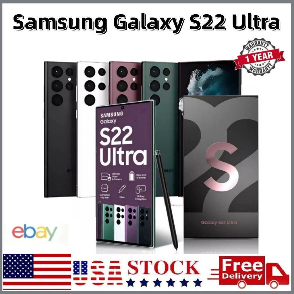 Samsung Galaxy S22 Ultra - 128 GB - Phantom White (Unlocked) for