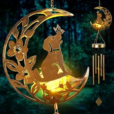 Wind Chime Outdoor, Handcrafted Metal Weatherproof Wind Bells Decor/Christmas Gi