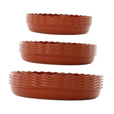 15x Plant Saucers Plant Pot Saucers Lightweight
