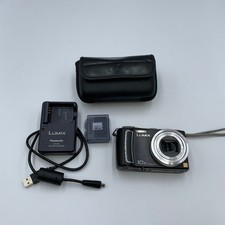 Panasonic Lumix DMC-TZ5 Digital Camera Black 10x Optical Zoom with Accessories