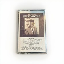 Nat King Cole The Legendary Cassette 1988 Capitol Records