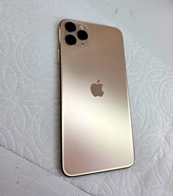 Apple iPhone 11 Pro Max 256GB Gold Unlocked Smartphone 12MP Camera