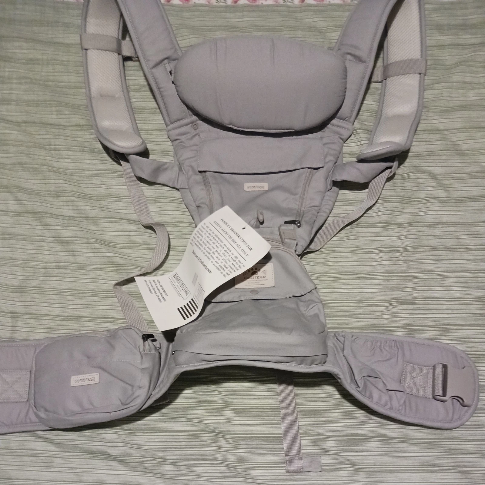 FRUITEAM Baby Carrier Newborn to Toddler, Safety-Certified