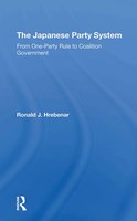 The Japanese Party System From Oneparty Rule To Coalition Government Hrebenar