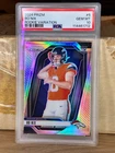 2024 Panini Prizm - Rookie Variations Bo Nix #5 Silver Prizm (RC)