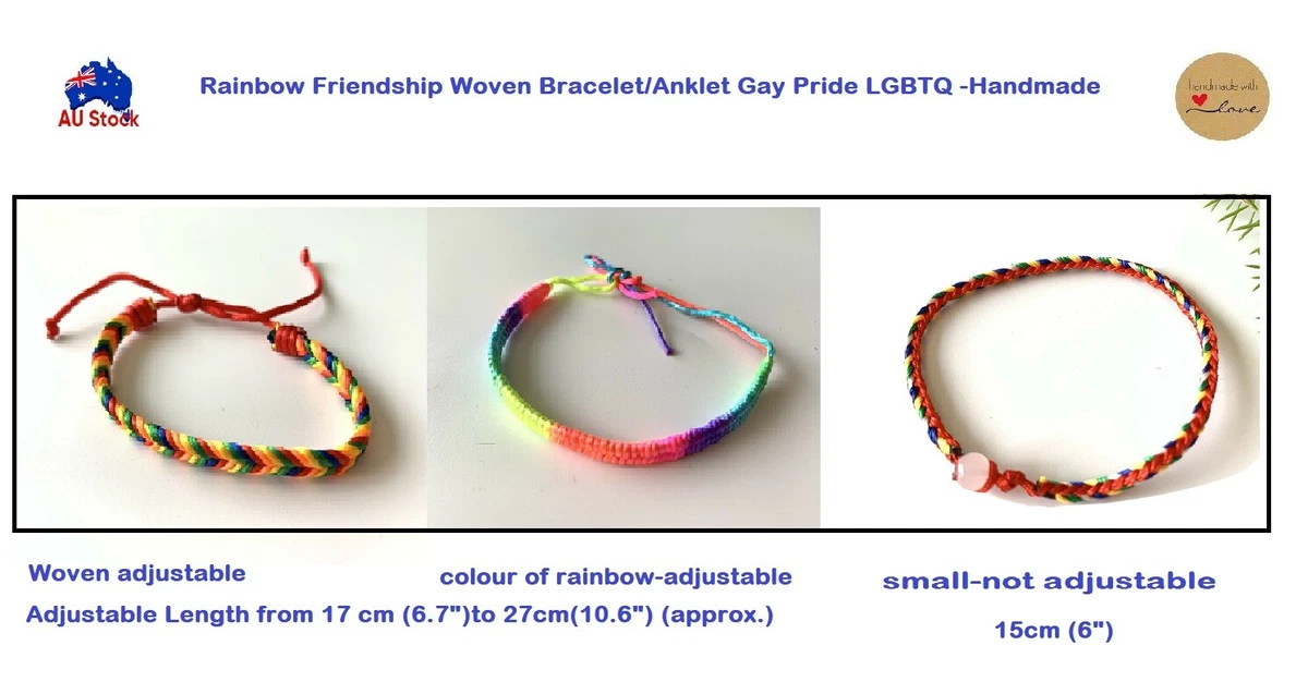 Gay pride deals anklet