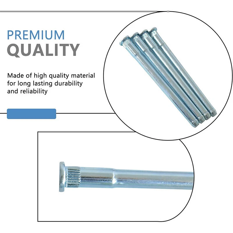 Door Hinge Pin Bushing Repair Kit For Chevy GMC 1500 2500 3500 15685040 15562609 - Image 2 of 4