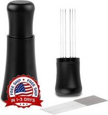 Agujas de acero inoxidable 304 instaladas con 10 agujas adicionales, aluminio US