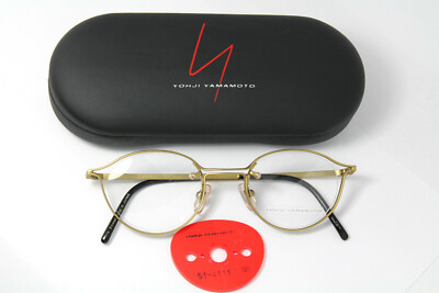 YOHJI YAMAMOTO 51-4111 C1 Original Vintage Eyeglasses Steampunk 