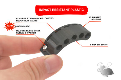 Guía Punta Magnética 4" Para Atornillador De Impacto Milwaukee 48-32-4516 - Foto 11