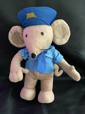 Rastamouse Präsident Wensley Dale Polizei 13 Zoll weiches Kuscheltier Plüschtier Wensleydale