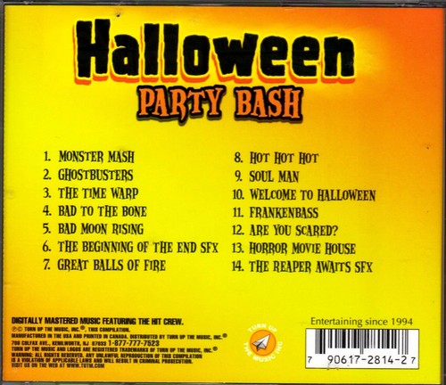 Drew S Famous Halloween Party Bash Classic Songs Dance Tracks W Sound Effects Ebay
