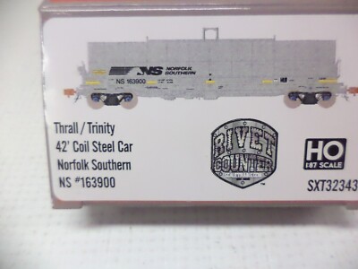ScaleTrains Ho SXT32343, Trinity 42' Coil Steel Car, Norfolk Southern 163900