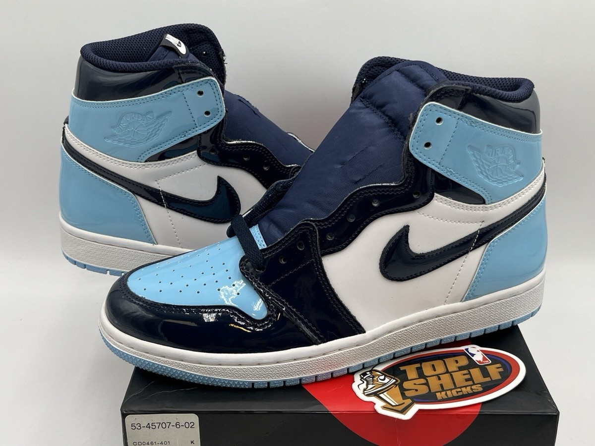 jordan 1 retro high unc patent ebay