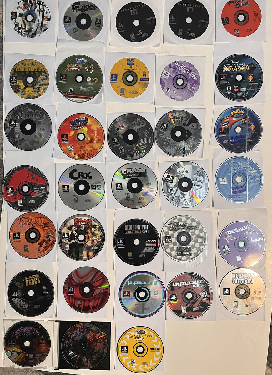 Playstation 1 PS1 Games You Pick