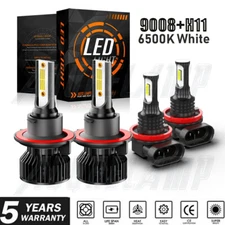 Para For Chevy Cruze 2011-2014 2015 Faros LED Hi / Lo Kit de luces antiniebla