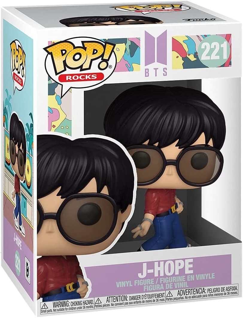 Pop! Rocks BTS Dynamite J-Hope #221 Vinyl Figure Funko | eBay