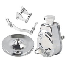 For Sbc Chevy Saginaw Style Power Steering Pump Single Groove Pulley Bracket For Sbc Chevy Saginaw Style Power Steering Pump Single Groove Pulley Bracket