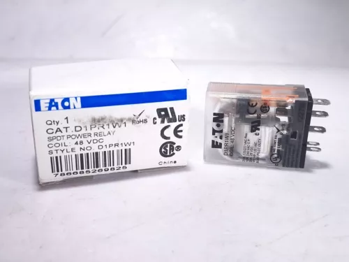 EATON D1PR1W SPDT POWER RELAY 20A 48VDC COIL - 4 AVAILABLE