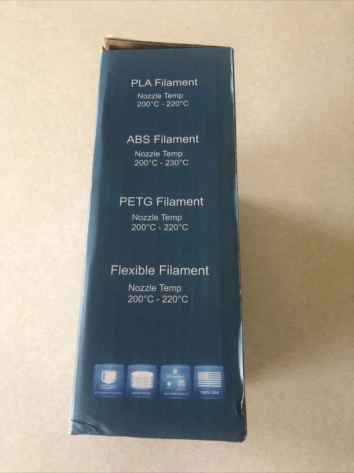 Nueva impresora 3D Solutech 3D PLA filamento lavanda púrpura 1,75 mm Foto 2 de 4