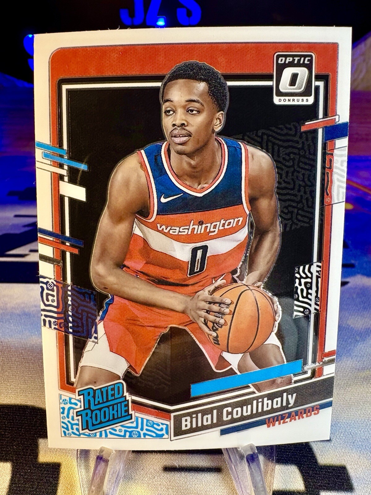 2023-24 Bilal Coulibaly Panini Donruss Optic Rated Rookie #243 Wizards