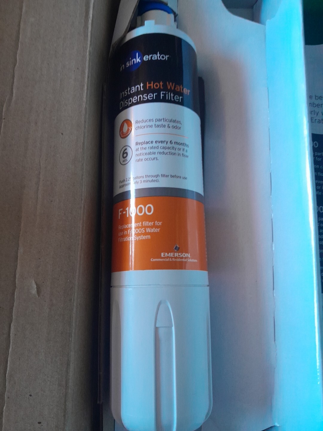 Instahot Filter InSinkErator F-1000 Standard Instant Hot Water