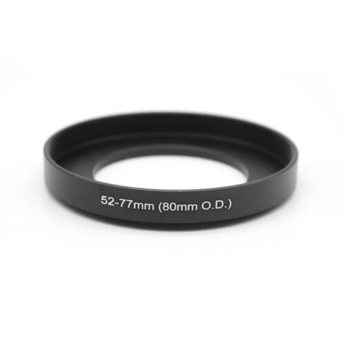 Step Up Ring 48/49/52/55/58/62/67/72/77mm To 80mm O.D. Matte Box For 77mm Filter - Picture 7 of 70