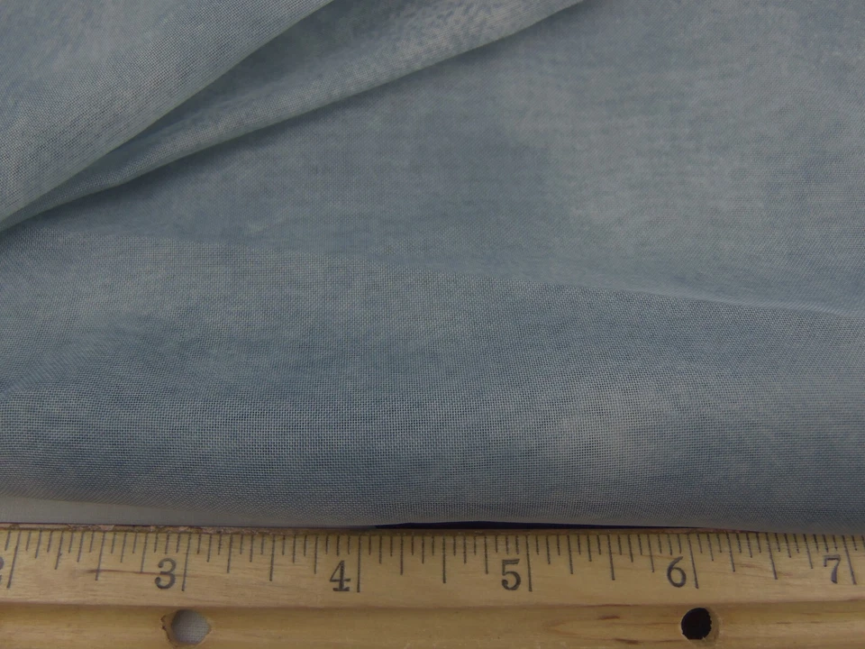 Gray Abstract Polyester Chiffon Fabric/3yds. x 60"/New, Pre-Washed - Image 2 of 2