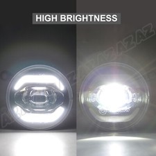 Für Ford Audi Opel Land Rover VW Citroen 90mm LED Nebelscheinwerfer Tagfahrlicht