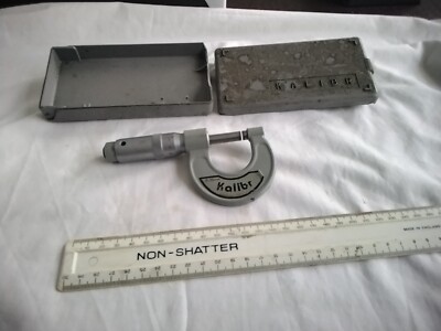 VINTAGE KALIBR 0-25mm, 0,01mm AUSSENMESSSCHRAUBE Made In Russia 