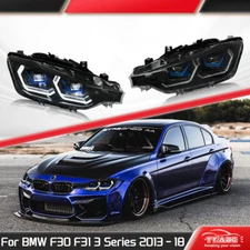 2x Front Lamp For BMW F30 F31 3 Series 2016-2019 upgrade LED Headlights Assembly