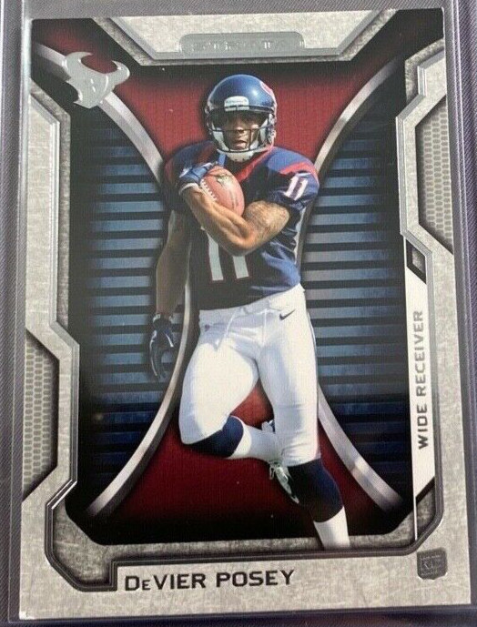 2012 Topps Strata Football #146 DeVier Posey RC Houston Texans NM