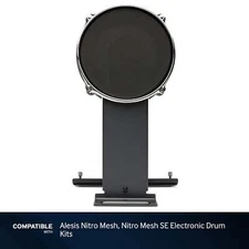 Alesis 8" Black Mesh Kick Pad for Nitro Mesh, Nitro Mesh SE Electronic Drum Kits