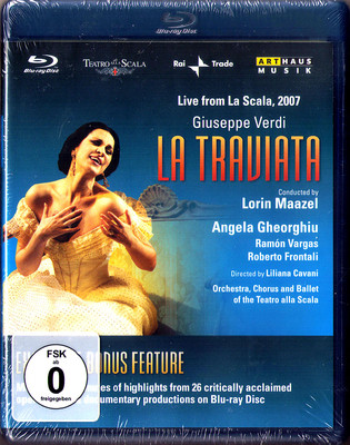 Blu-Ray VERDI LA TRAVIATA Gheorghiu Vargas MAAZEL La Scala Angela Ramon Frontali