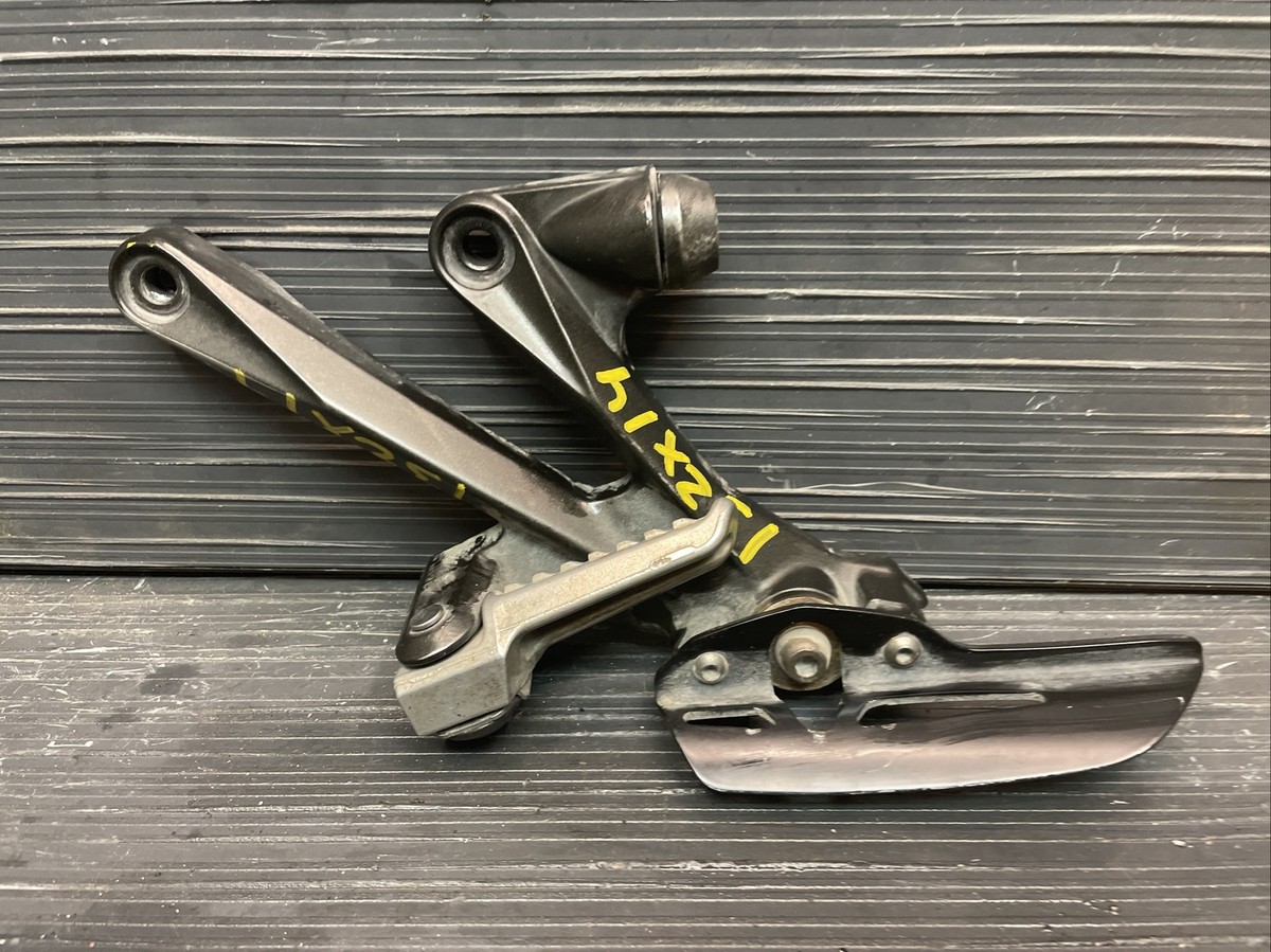 2013 Kawasaki Ninja ZX14R Left rear passenger foot peg and bracket