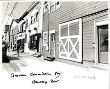 LG77 1980 Original Harlin Smith Photo CANNERY ROW SHOPS IN MONTEREY CALIFORNIA