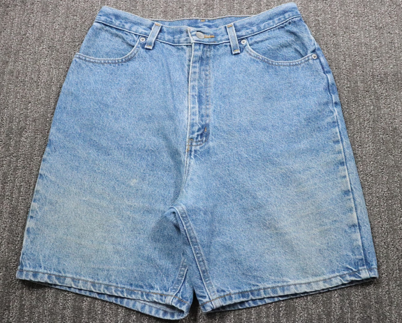 90s Vintage Faded Glory Denim Shorts Women's High-rise Jorts 30x8