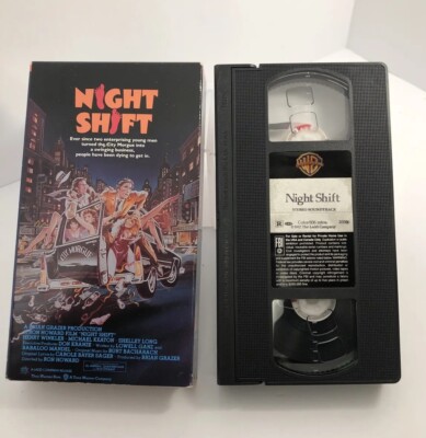 Night Shift VHS Tested And Working