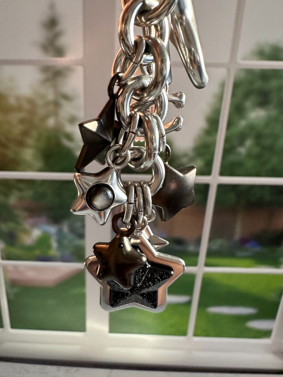 BN Coach Star Cluster Bag Charm silver CP888 | eBay
