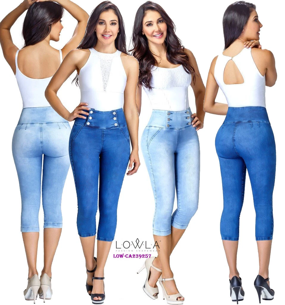 Jeans Colombianos de Cintura Alta – Fajas Colombianas Sale