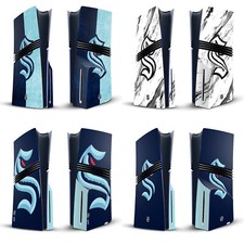 NHL SEATTLE KRAKEN VINYL SKIN DECAL FOR SONY PS5 PRO DISC EDITION CONSOLE