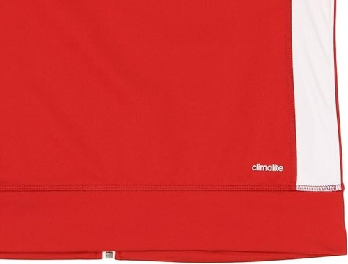 Adidas Sweatshirt Climalite Mens Utility Jacket Red White Big and Tall 3XL NEW - Picture 5 of 10