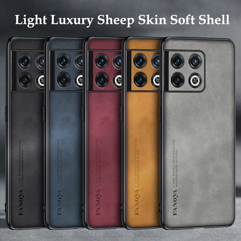 Funda de cuero híbrida a prueba de golpes para teléfono OnePlus 10 Pro/9 8T/7/7T Pro 6/6T Foto 2 de 4