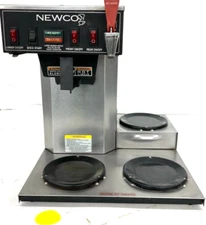 NEWCO A001903 COFFEE BREWER 3 STATION AUTOMATIC WIDTH 16-3/8" OAL 15-1/2"
