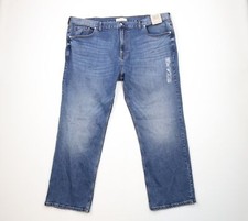 Deadstock Vintage Calvin Klein Mens 46x30 Relaxed Fit Straight Leg Denim Jeans