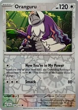 156/191 ORANGURU REVERSE HOLO SURGING SPARKS POKEMON CARD